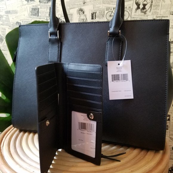 Kate Spade Authentic Christmas Gift Set Purse New - Picture 2 of 14